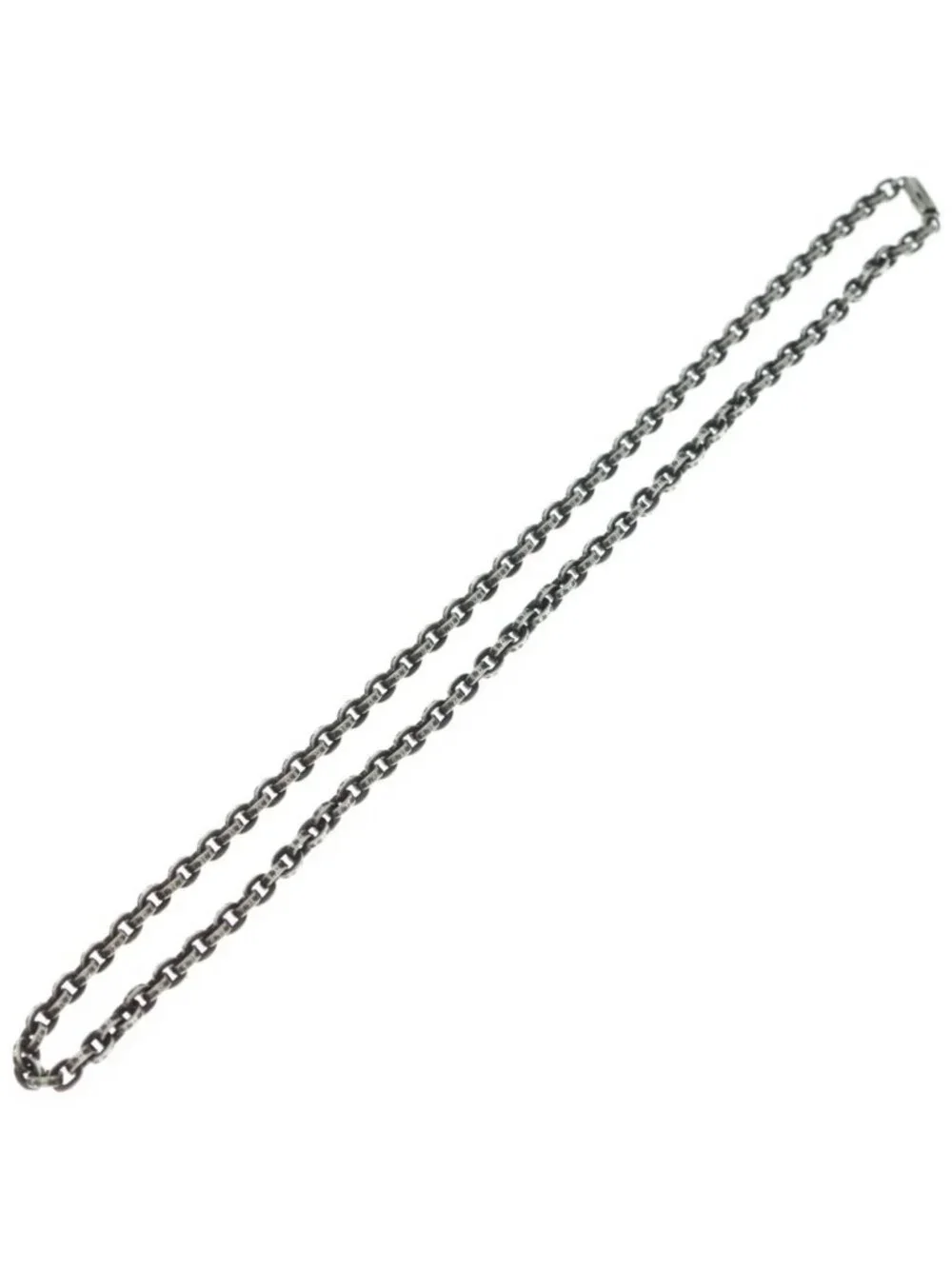 Chrome Hearts Paper Chain 20 Necklace Silver